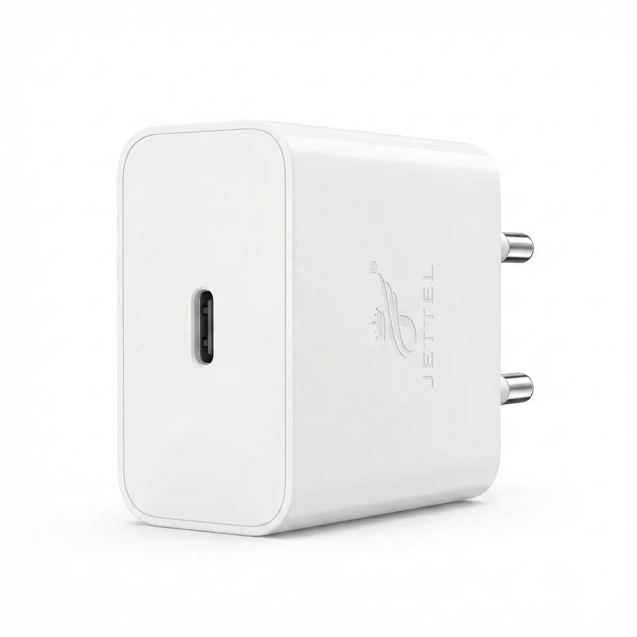 Jettel Super Fast Charger 33W White C To C Type